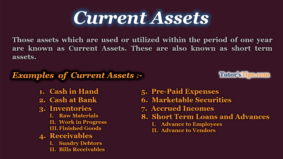 Meaning-of-Current-Asset