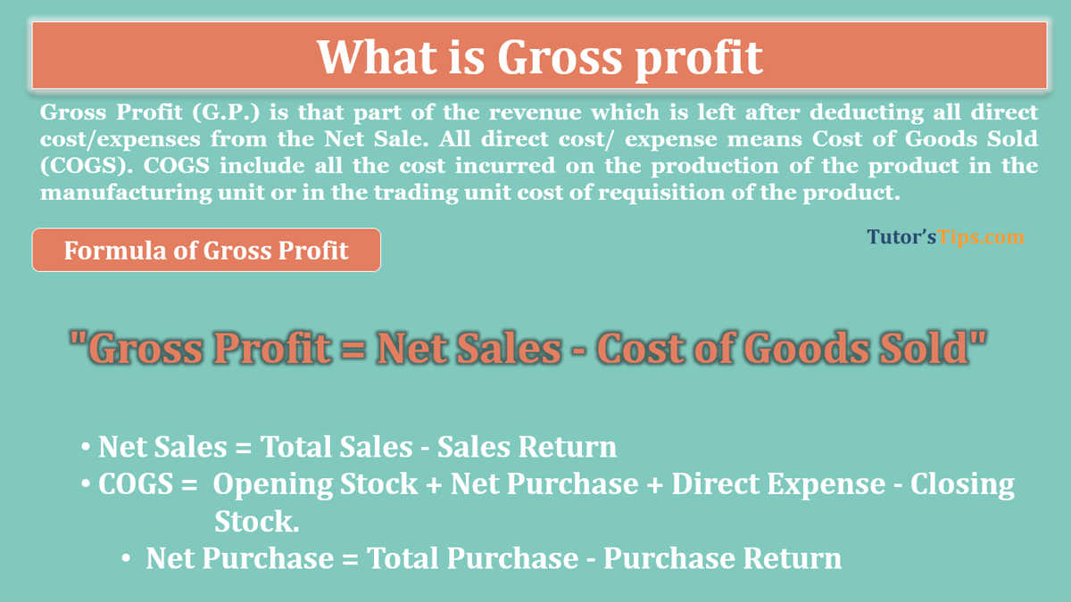 What-is-Gross-Profit